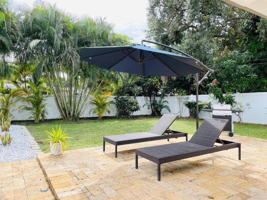 Villa Tropical Oasis House Private Pool Family Yard Fort Lauderdale Exterior foto